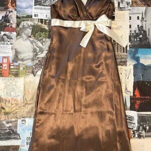 Beautiful vintage coquette maxi gown